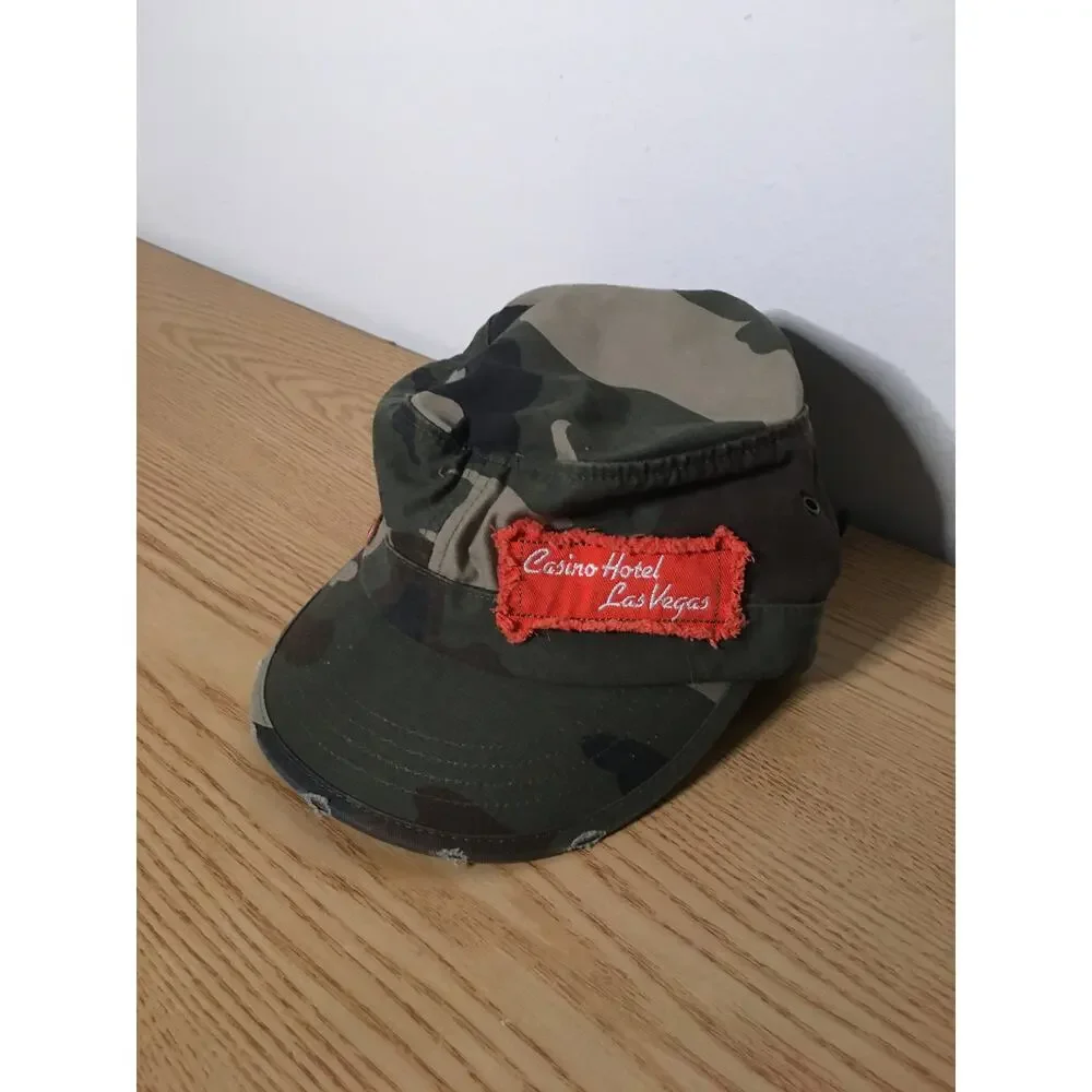 New Unisex Hooters Rare Camo Hat Hootie Logo Las Vegas Casino Hotel Mishawaka IN